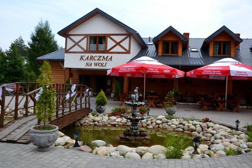 Отель Karczma Na Woli Билгорай Экстерьер фото